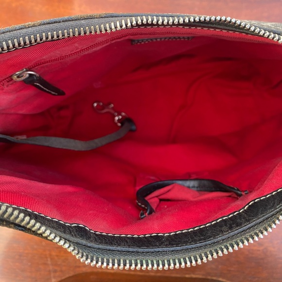 Dooney and Burke Heart Canvas Y2K bag - Picture 5 of 5